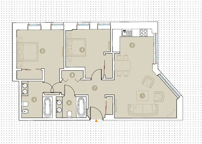 Golden Market Square - 3rooms, 90m2 Of Comfort & Quiet - As R502 Wroclaw